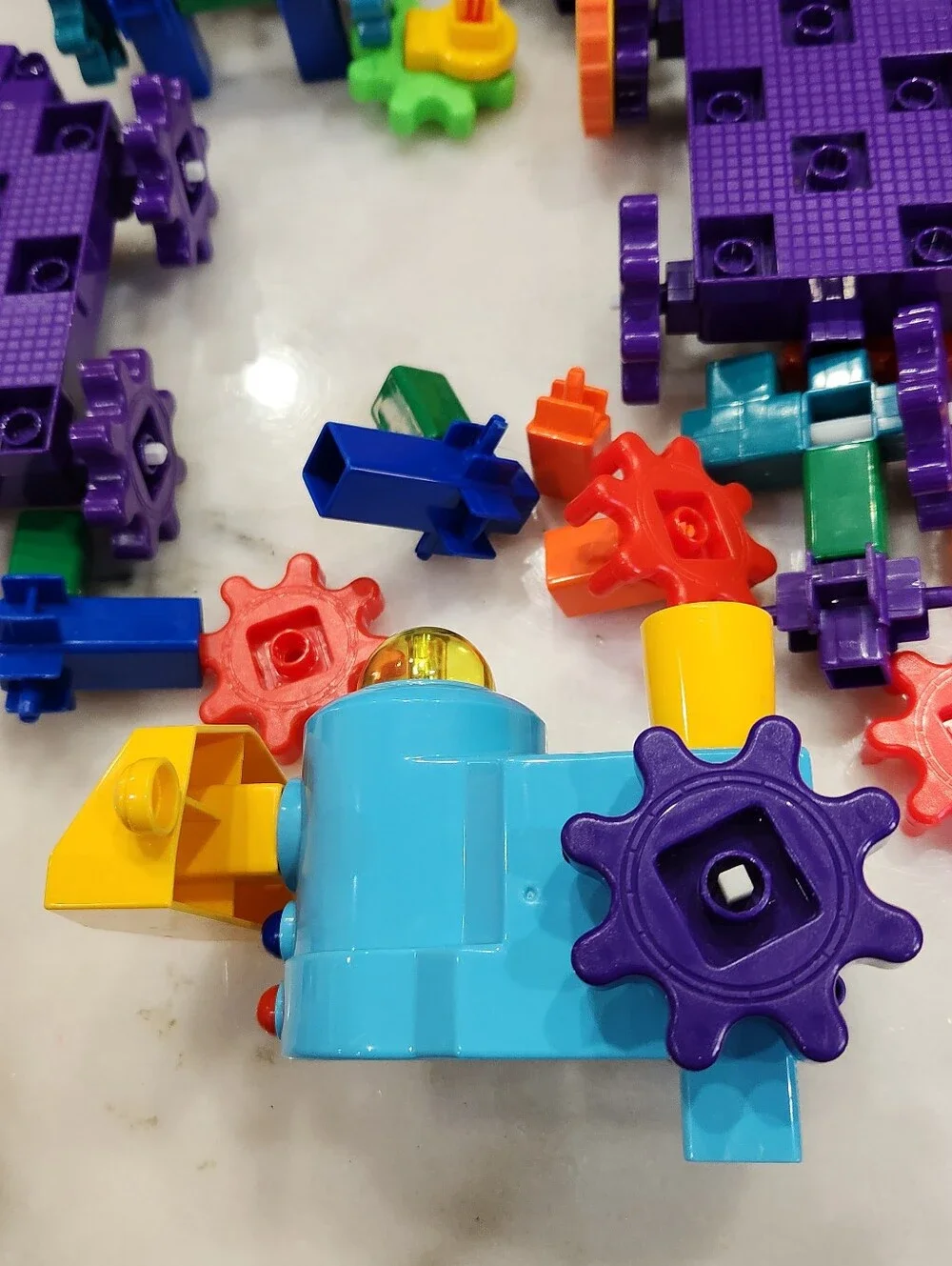 Learning Resources Gears! Safari Express Motorized Train Building Set